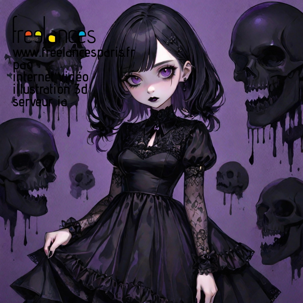 Pao mise en page internet vidéo illustration 3d serveur IA générative AI freelance paris studio de création magazines n59adqi0